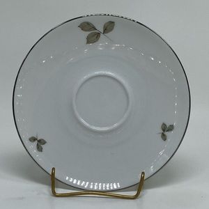 Winterling Roslau Germany 4” Plate w/ Silver Rim